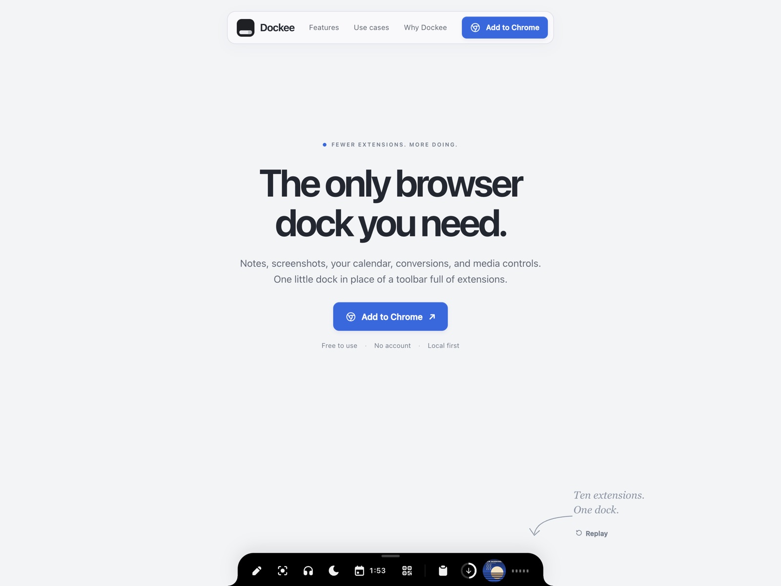 Dockee screenshot